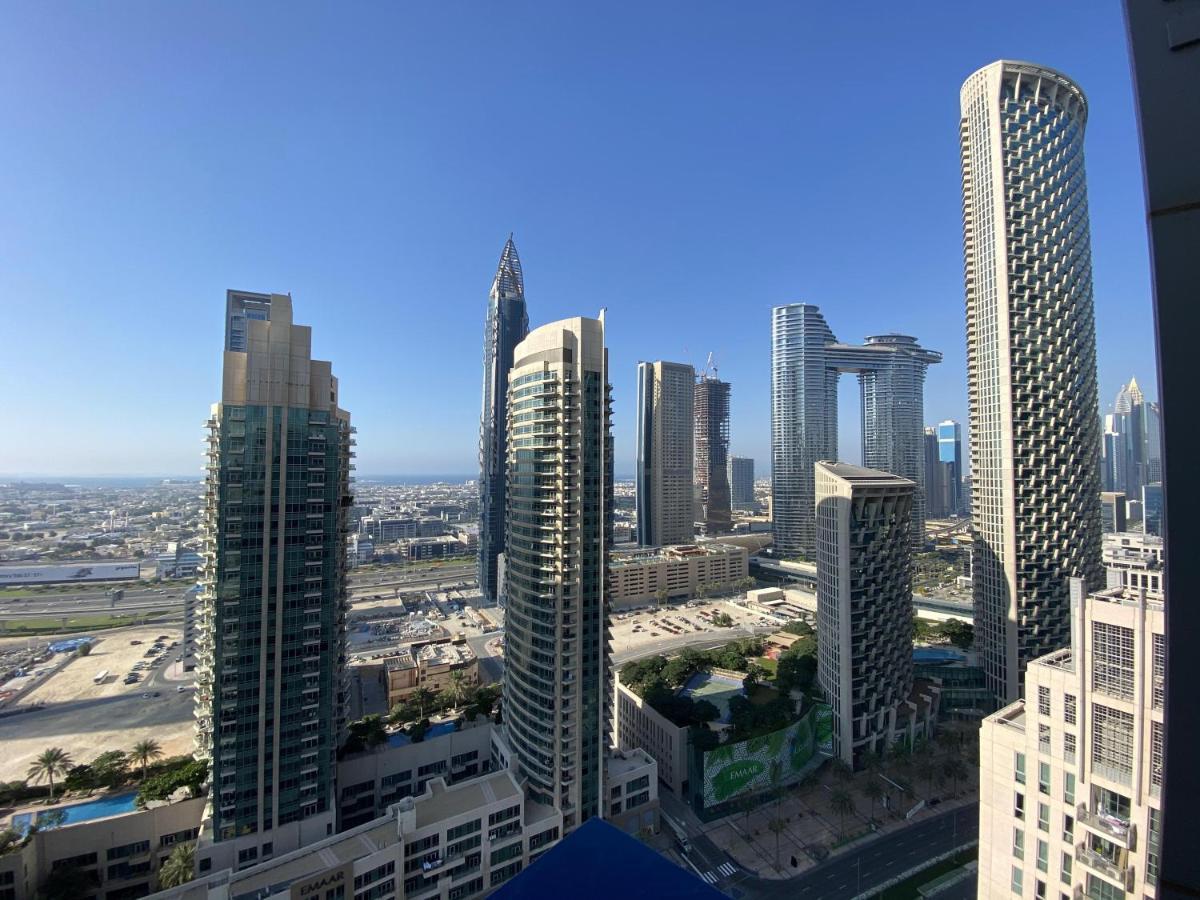 Lux Bnb Standpoint Tower Burj&Sea Views Dubái Exterior foto